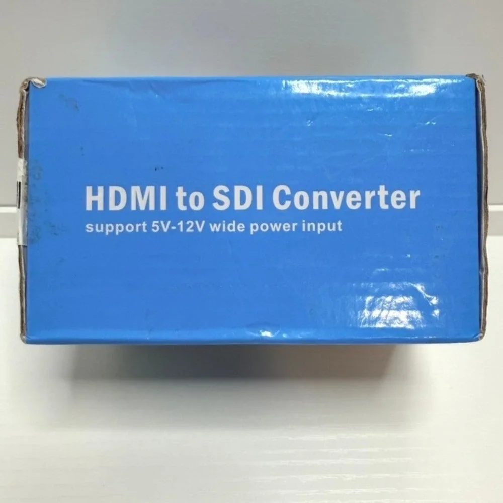 HDMI to SDI Converter 3G‎ HD-SDI Audio Adapter Model AY31 5V-12V Power Input NEW